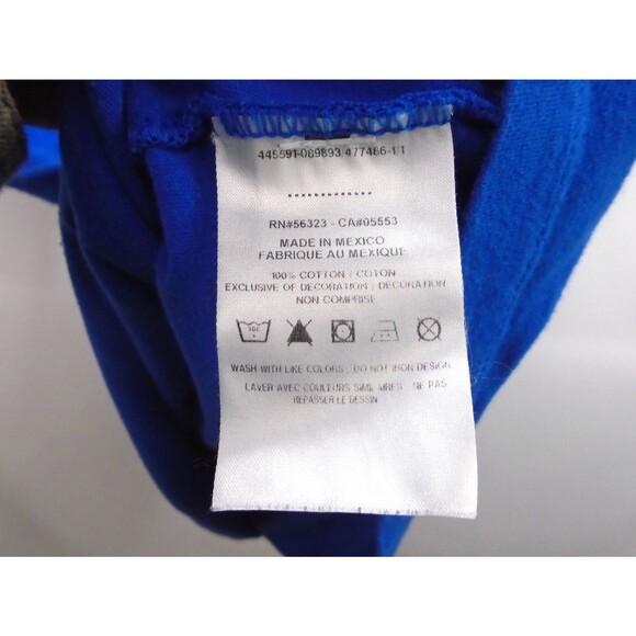 Nike Air Jordan Mens Size XXL Jumpman Flight Shirt Crew Neck Short Sleeve Blue - Picture 7 of 7